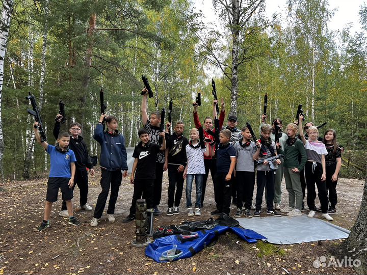 Лазертаг, квесты, тимбилдинг, пейнтбол