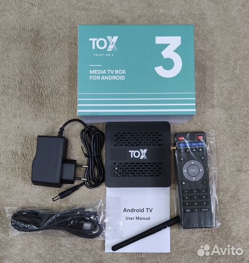 TV приставка TOX3 4/32Gb