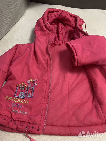 Куртка на девочку 98
