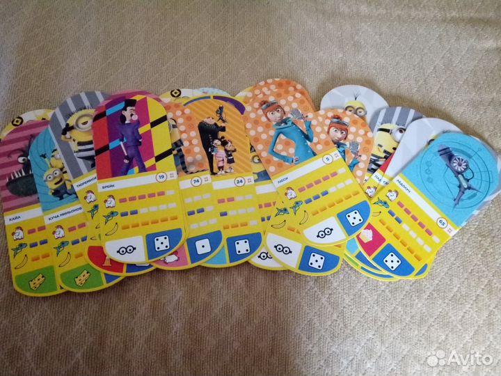 Карточки миньоны