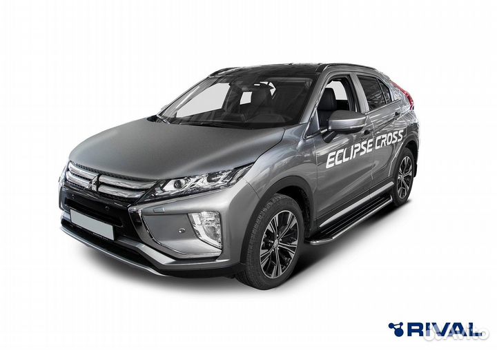 Пороги подножки Mitsubishi Eclipse Cross 2017