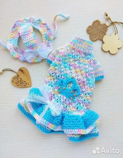 Вязанные вещи питомцам