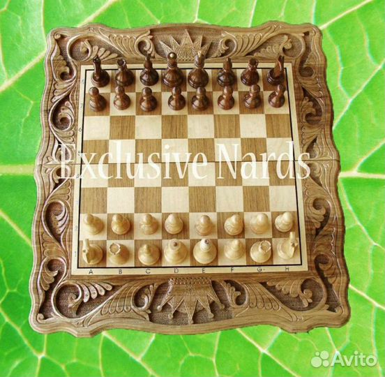 Нарды ручной работы резные