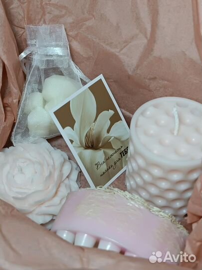 Подарочный набор свечей