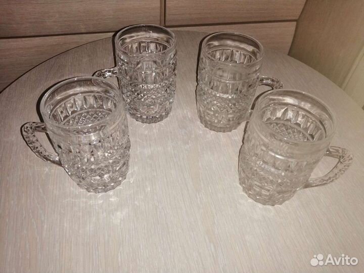 Кружка хрустальная