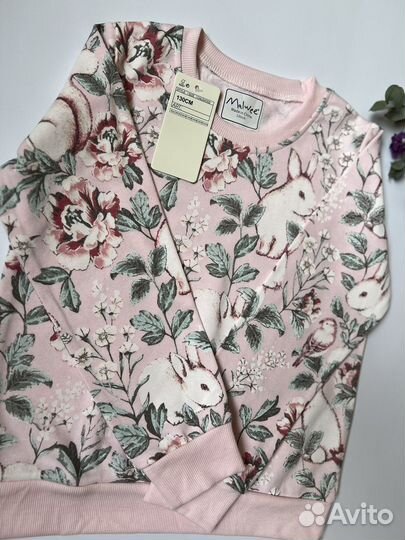 Свитшот для девочки malwee 116/122 новый