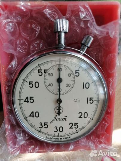 Секундомер СССР агат