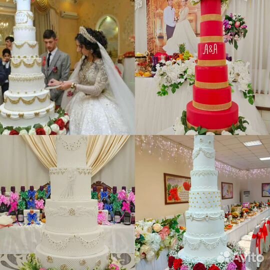 Торты на заказ + свадебные