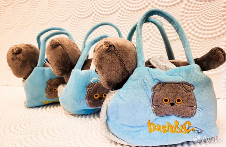 Мягкая игрушка кот Басик