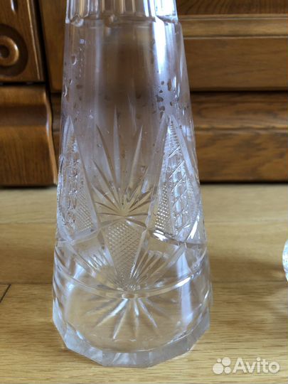 Графины хрустальные СССР 50-70 годы
