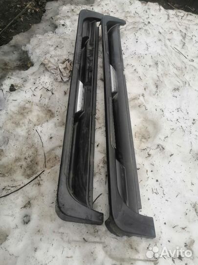 Пороги на hyundai santa fe