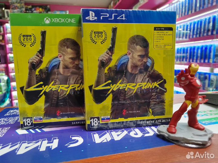Cyberpunk 2077 PS4 / Xbox One (новый диск)