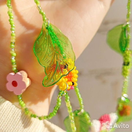 Ожерелье из бисера 