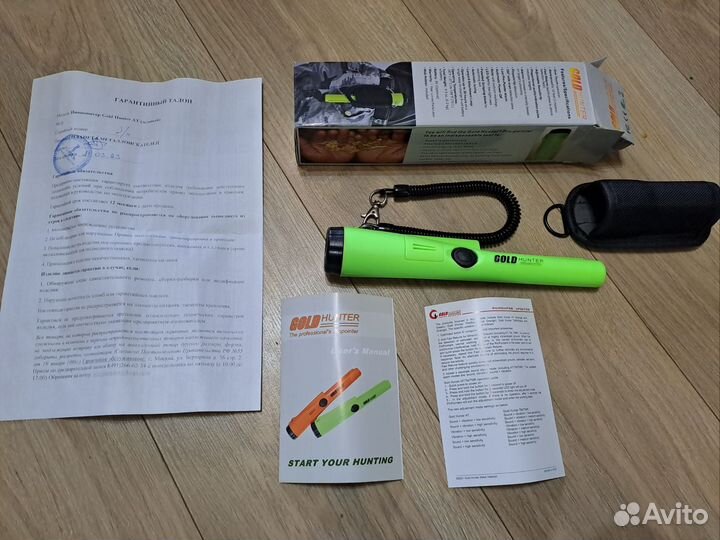 Пинпоинтер Gold Hunter AT (зеленый)