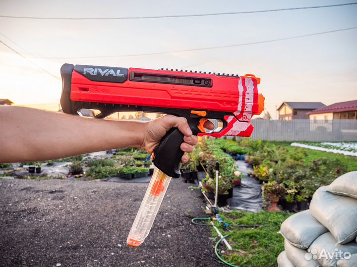 Бластер нёрф райвал гелиус