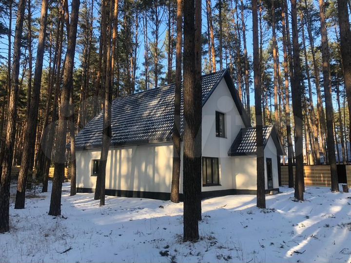 Коттедж 140 м² на участке 9 сот.