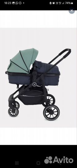 Коляска-трансформер Rant basic Azure 2 в 1