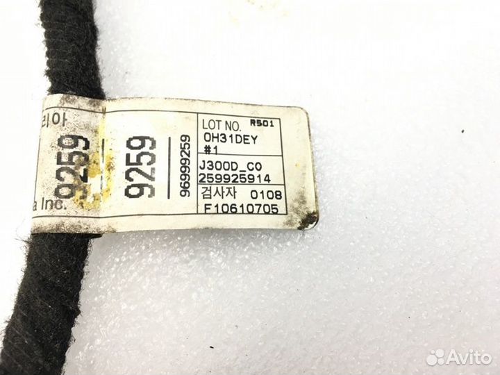 Проводка двери передняя правая Chevrolet Cruze