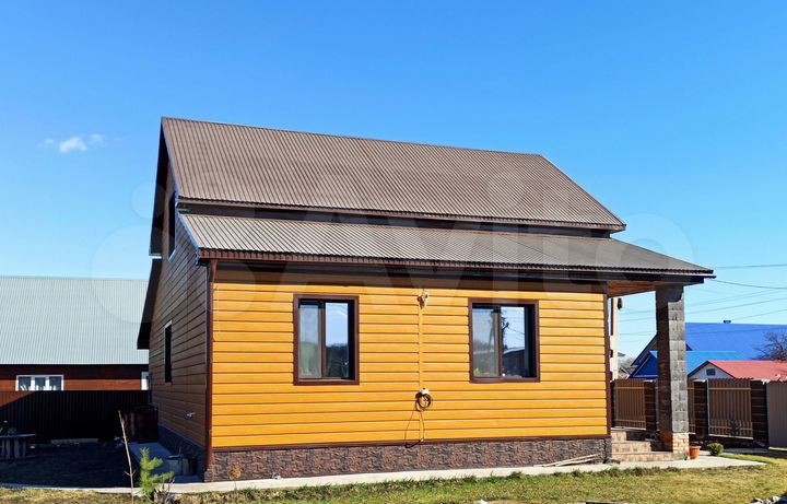 Коттедж 120 м² на участке 8 сот.