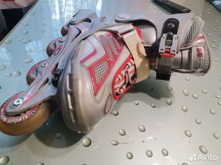 Роликовые коньки,ролики Re-action