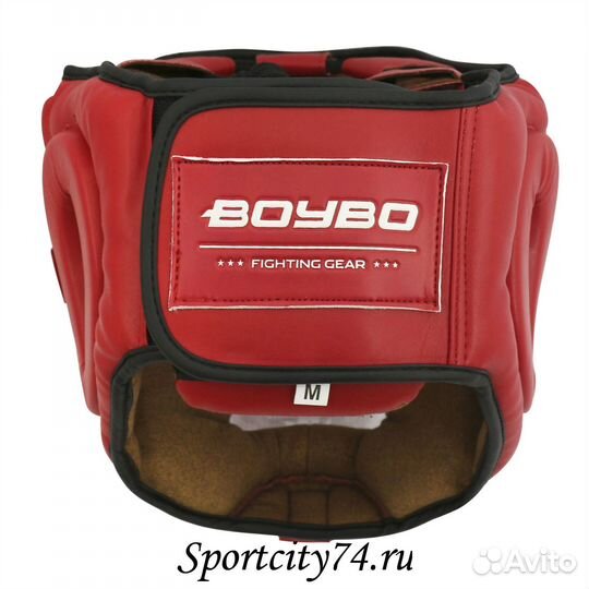 Шлем с пластиковым забралом BoyBo Flexy BP2006 кра