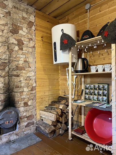 Баня уральская на дровах