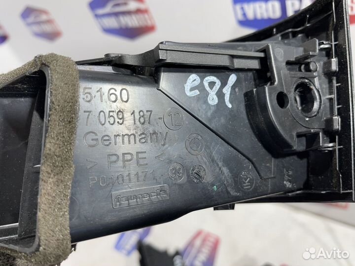 Дефлектор воздушный BMW 1 E-81 E-82 E-87 E-88