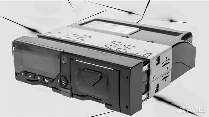 Цифровой тахограф Меркурий, с скзи