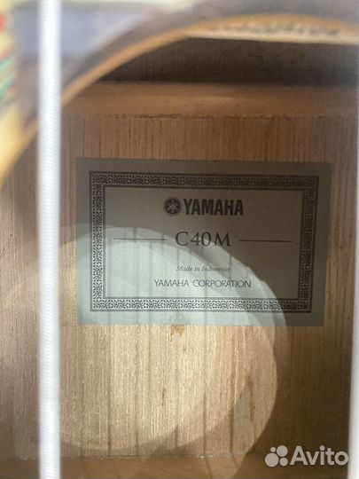 Гитара Yamaha C40M