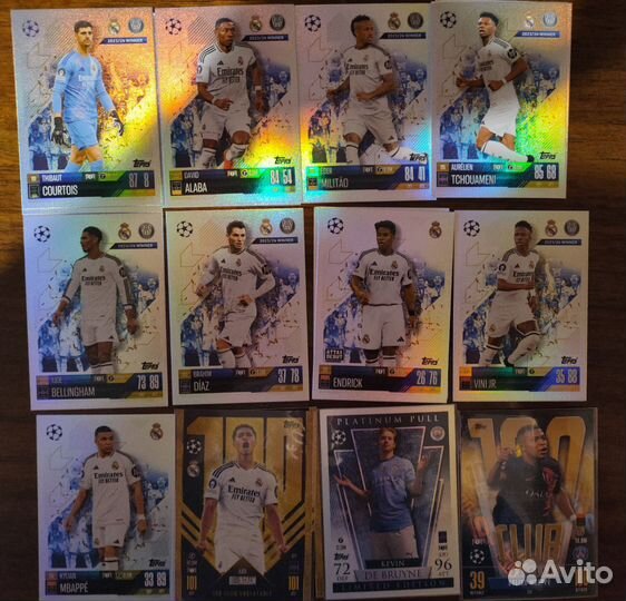 Карточки topps match attax 24/25