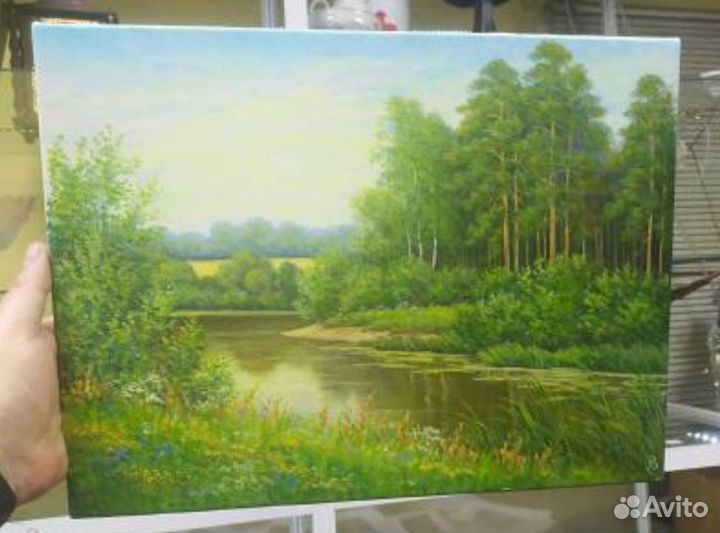 Картина маслом на холсте