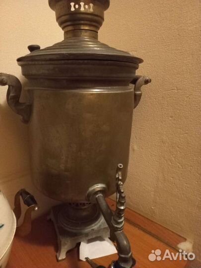 Самовар Дровяной на углях 10 литров