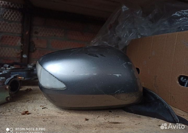 Зеркало правое Honda Fit RS Ge8 2012 год
