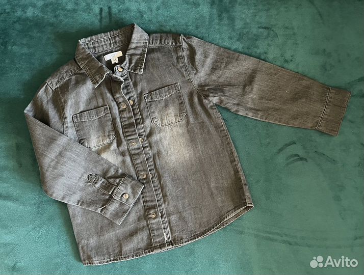 Рубашка ; п/комбинезон La Redoute 98 см