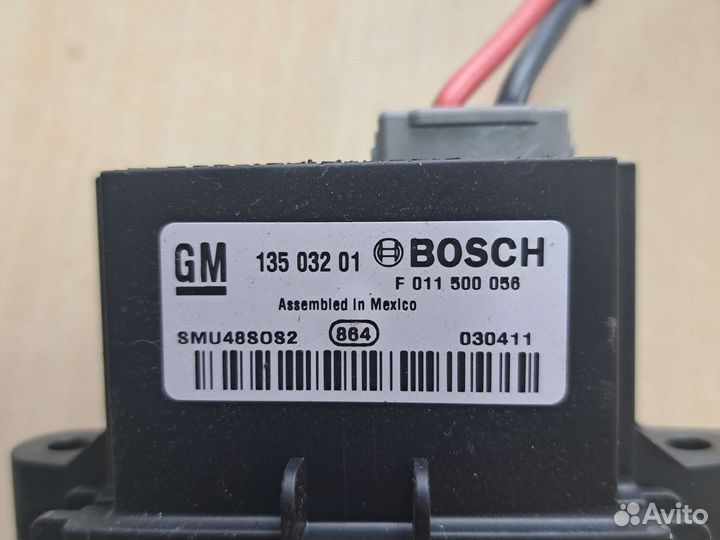 Резистор печки chevrolet cruz