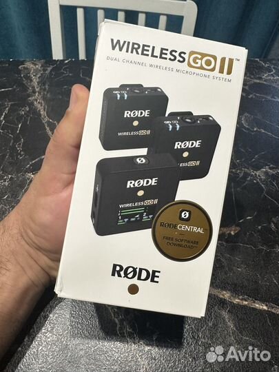 Микрофон Rode Wireless GO II