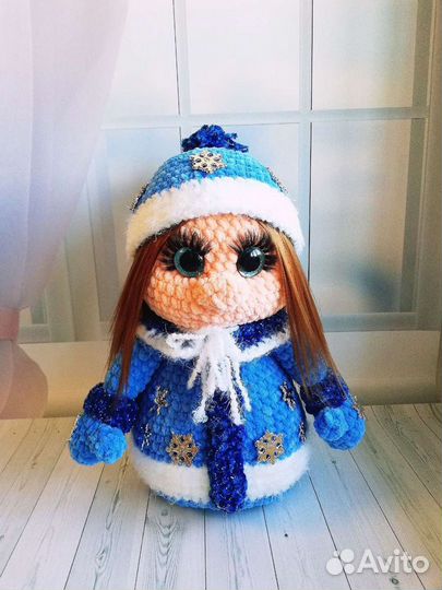 Дед мороз и Снегурочка (Игрушки ручной работы)