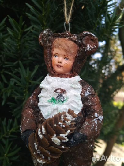 Ватные игрушки на ëлку