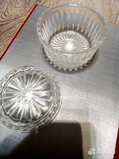 Шкатулка стекло СССР