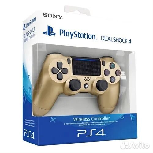 Геймпад Sony DualShock 4 v2 золотой Gold