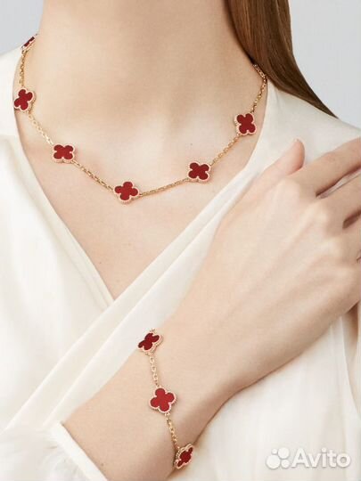 Серьги Van Cleef & Arpels Alhambra