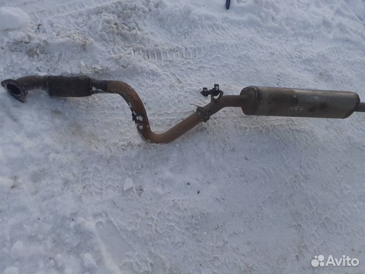 Глушитель Chevrolet Aveo T300