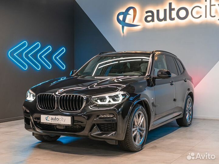 BMW X3 2.0 AT, 2021, 55 000 км