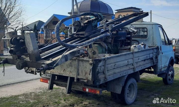 Буровая на базе газели (полный привод)