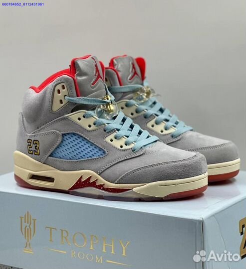 Кроссовки Trophy Room x Air Jordan 5 (Арт.95754)