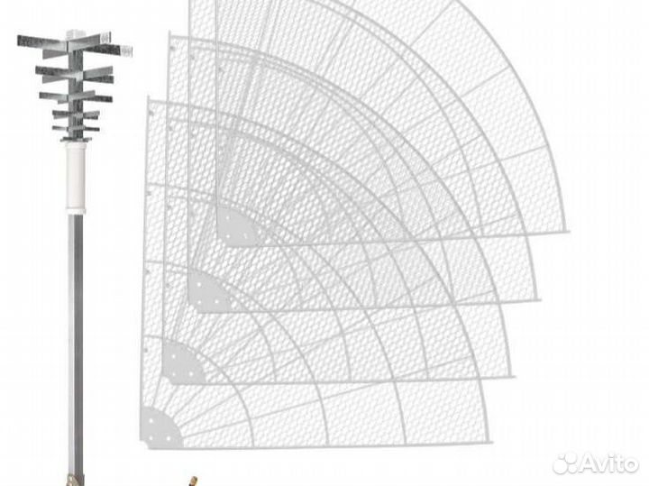 Мощная параболическая 4G антенна 27dB