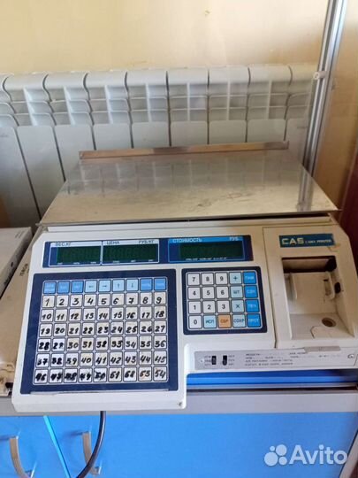 Весы с печатью этикеток