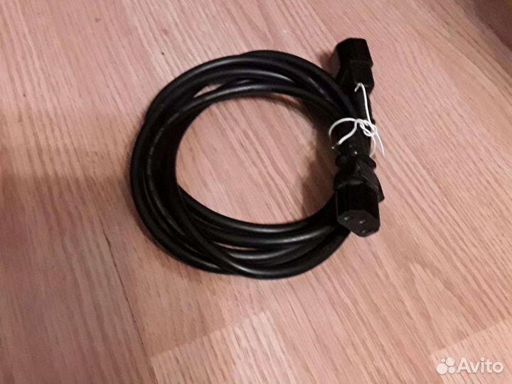 Удлинитель компьютерного силового кабеля 2м, 10А