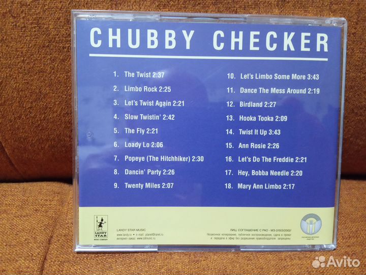 Chubby Checker Best компакт диск
