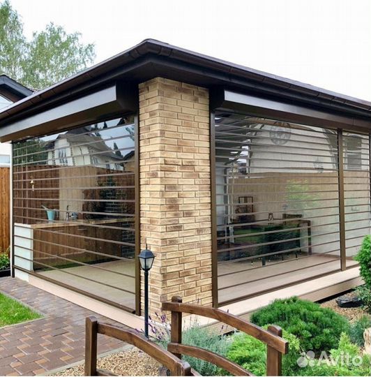 Прозрачные рольставни